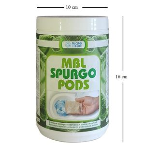 Mbl Spurgo Pods 20x35g Detergente Biologico per WC per la Manutenzione degli Scarichi - Product Image 2