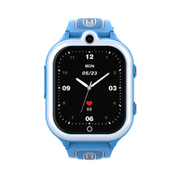 Montre connectée pour enfants TKYUAN Square IPS avec carte SIM 4G, système d'exploitation Android, GPS, bouton SOS, appel vidéo, charge magnétique, calendrier