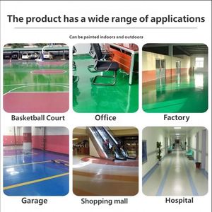 Pintura Epóxica Industrial para Pisos, Material Base 2K de Alto Contenido de Sólidos para Producción Industrial a Gran Escala - Product Image 5