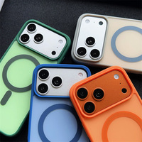 Étui de téléphone magnétique AilesTecca, mat, translucide, givré, en PC, anti-traces de doigts, antichoc, protection pour iPhone 18 17Pro Max