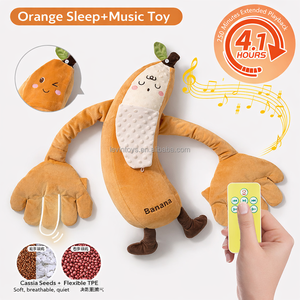 Oso de Peluche Calmante para Bebés, Diseño de Princesa, Material de Felpa Súper Suave, Anti-Sobresalto, Piernas que se Apretan, para Acurrucar y Aliviar el Estrés, Lavable - Product Image 5