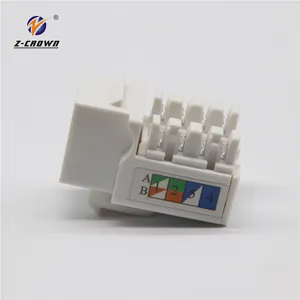 迷你型cat6屏蔽rj45插孔rj11适配器