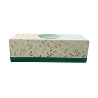 Boîte d'emballage en papier cadeau magnétique avec inserts pour bocal à bougies Boîtes à bougies de Noël créatives faites à la main