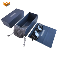 Vente en gros d'usine : Coffret cadeau rigide personnalisé avec logo pour lunettes de soleil, emballage en carton haut de gamme, ensemble étui à lunettes