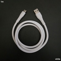 Cables de cargadores USB a de 8 pines para IOS de goma de silicona líquida anticongelante única e innovadora
