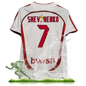 เสื้อฟุตบอลคลาสสิควินเทจ คา-คา เสื้อยืด แคมิเซต้า เดอ เอซี มิลาน 2007 เสื้อแข่งมิลาน เอซี ของแท้ย้อนยุค เสื้อแข่งมิลาน เอซี คา-คา - Product Image 4