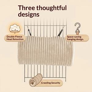<span class=keywords><strong>Hamac</strong></span> pour cage de hamster, tunnel cachette pour <span class=keywords><strong>furet</strong></span>, tube de jeu chaud pour rat et petits animaux, balançoire, lit suspendu, nid, cachette, jouet - Product Image 2