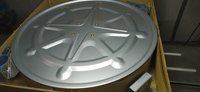 Réflecteur de sécurité routière en acier inoxydable mental miroir de coin de route convexe en plastique avertissement de trafic de prix de taille différente