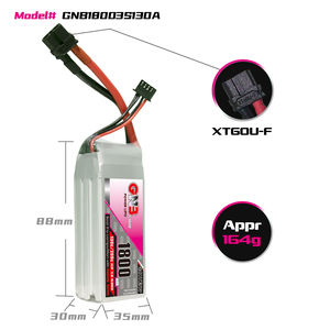 GNB GAONENG 3S 1800MAh 11.1V 130C XT60 Baterai LiPo RC FPV Drone Axial Tamiya Duratrax Traxxas 1:16 1:14 1:18 RC Mobil Revo Fiesta - Product Image 3