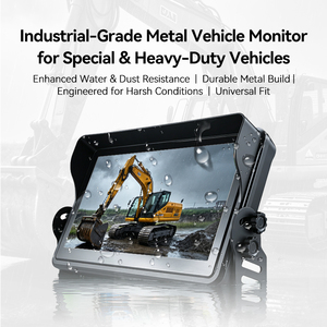 MDVR Vehicular Todo en Uno con Pantalla Táctil de 10.1'', 5 Canales, 4G, WiFi, IA, ADAS, DMS, BSD para Autobuses, Camiones Mineros, Vehículos de Construcción y Flotas Pesadas - Product Image 2
