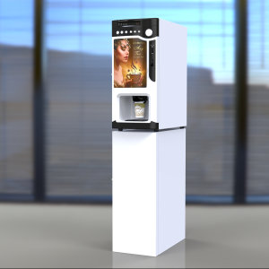 Nhà máy sản xuất ban đầu 1 năm bảo hành nhà máy Giá cà phê hòa tan Máy bán hàng tự động - Product Image 3