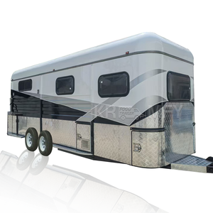 Remolque de Lujo para Caballos Quarter Horse con Suelo Antideslizante, Soporte para Sillas de Montar, Frenos Eléctricos y Ejes para Remolques de 2 Caballos - Transporte Especializado - Product Image 1