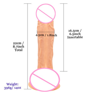 Большой фаллоимитатор в форме пениса, с присоской, имитирующий мужской половой орган, эротическая игрушка-дилдо для женщин - Product Image 5