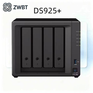 DS925+ Nouveau NAS 4 tours original Sy NoLogy V1500B avec double M.2 NVMe, double RJ45 2.5G, stockage sans disque, prise en charge de la mémoire ECC jusqu'à 32 Go - Product Image 3