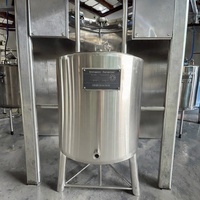 Machine de pasteurisation du lait de petite taille avec fonction de mélange 30L/50L/75L/100L/150L