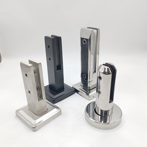 Vente chaude En Acier Inoxydable <span class=keywords><strong>Piscine</strong></span> Verre Pince Pont pour Rampe <span class=keywords><strong>Escalier</strong></span> Main Courante Accessoire <span class=keywords><strong>Sol</strong></span> Fixe Pince - Product Image 1