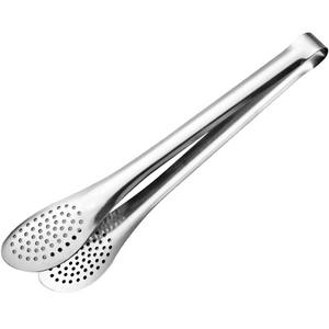 C224 Hitzebeständige Brotzange Küchen-Bäckerei-Lebensmittelzange BBQ-Werkzeuge Zubehör Edelstahl-Lebensmittelzange - Product Image 1