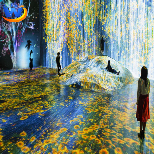 AR Immersive Projector 3d Immersive Projection Room Laser Projector Immersive Projection Room Cost Floor Wall Projection