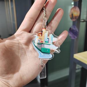 <span class=keywords><strong>De</strong></span> alta calidad vista funko pop llavero acrílico personalizado - Product Image 5