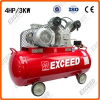 Compresseur d'air à piston alternatif refroidi par air LV2008 LV3008 LV4008 1,5KW-3KW 8 bars portable pour maison, garage, bricolage, petite atelier