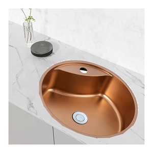 Lavabo da bagno a forma <span class=keywords><strong>angolare</strong></span> in acciaio inossidabile, Design moderno, di lusso, lavandino da bagno, - Product Image 5