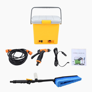 Ananke Tools Factory Price <b>Portable</b> Car Electric <b>Washing</b> <b>Machine</b> 20L ABS+Metal Orange Spray Brush Head Set - Product Image 2