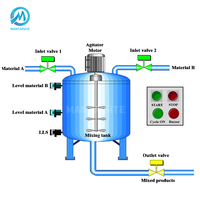 Hot Koop Ijs Mixer Apparatuur Industriële Cosmetica Homogenizer Elektrische Verwarming Rvs Jacketed Mengen Tank