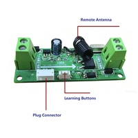 Interrupteurs à distance sans fil RF DC3.7-15V, relais temporisé, 433MHZ, module de contrôle à distance intelligent pour l'éclairage, fabricant