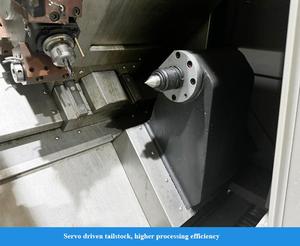 Smtcl ngang CNC chuyển Trung tâm htc40hm độ chính xác cao BMT điện tháp pháo CNC quay Máy tiện với trục Y - Product Image 5