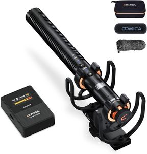Micrófono de Escopeta <span class=keywords><strong>Comica</strong></span> Vm40/30, con Modos Inalámbricos, Salida Digital USB C, Micrófono de Video Universal Supercardioide - Product Image 3