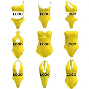 Nuevo Bikini de Dos Piezas con Logotipo Personalizado a Precio de Fábrica, Secado Rápido, Spandex/Poliéster, Sujetador Push-Up con Tirantes en V - Product Image 2