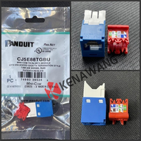 Conector Keystone RJ45 CAT5E UTP Modular CJ688TGYL, Conector Ethernet RJ45