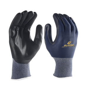 Gants de sécurité à pointe de diamant de haute qualité Gants de travail antidérapants en nylon microfoam résistants à l'usure pour la réparation d'entretien de voiture - Product Image 4