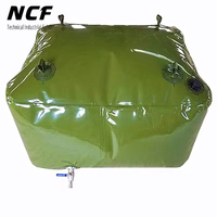 Nouvelle arrivée 1000 gallons pliable Flexible en vrac Diesel diélectrique minéral bâche matériel huile liquide réservoir de stockage