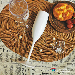 Verre à <span class=keywords><strong>champagne</strong></span> en plastique Tritan PC, verre à <span class=keywords><strong>champagne</strong></span> en forme de <span class=keywords><strong>tulipe</strong></span>, 6 oz, flûte à <span class=keywords><strong>champagne</strong></span> en forme de <span class=keywords><strong>tulipe</strong></span> - Product Image 5