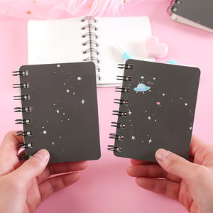 Agenda 2025 A3 relié en cuir véritable avec couverture en tissu et en PP, reliure spirale, journal de soins ou fournitures - Product Image 3