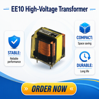 Transformateur HF haute tension EE10 pour montage en boîtier, 220 V vers 12 V, mini transformateur Chine, transformateur EE