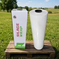 Film plastique LLDPE pour ensilage, rouleaux de film étirable 75 cm x 25 m x 1500 m