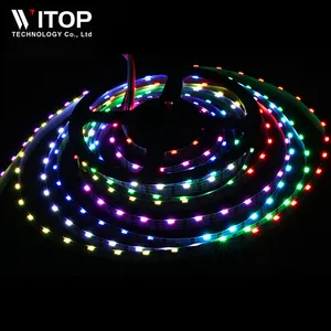 Side-emitting SK6812-4020 RGB full-color display platform car decorative slit lamp flexible led strip smd led lighting