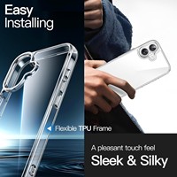 Coque transparente anti-jaunissement pour IP 16E 15 Pro Max 14 Plus 13 Mini 12 11 X XS XR SE 2022 2020 accessoires de couverture de téléphone