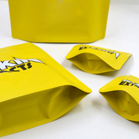 Sacs d'emballage refermables en mylar anti-odeur et à fermeture éclair en feuille de 3.5 grammes personnalisés à l'épreuve des enfants