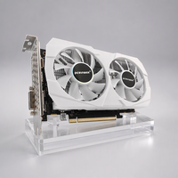 Kartu Grafis PCWINMAX RX 580 16GB GDDR5 256Bit 2048SP Edisi Putih Kipas Ganda OEM ODM Langsung dari Pabrik untuk PC Gaming 1080P