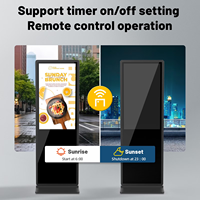 Monitor de Señalización Digital de 32 43 49 55 Pulgadas para Android, Kiosco Publicitario con Pantalla Wifi y Sistema de Control Inteligente