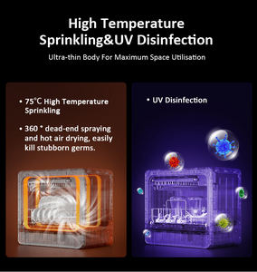 Oem Odm Inteligente <span class=keywords><strong>Pequeño</strong></span> Biberón Lavadora Con <span class=keywords><strong>Esterilizador</strong></span> Y Secadora - Product Image 5