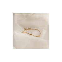 Loveher bijoux de haute qualité pas cher gravé personnalisé Signature bijoux Style minimaliste Mini nom barre Bracelet
