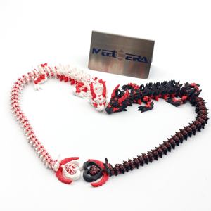 <span class=keywords><strong>โมเดล</strong></span>มังกรแบบขยับได้พิมพ์ 3 มิติ Meetcera รายละเอียดหัวใจสุดพิเศษ ของเล่นแฟนตาซีแบบกำหนดเองได้ วัสดุหลากหลาย พื้นผิวแบบกำหนดเอง - Product Image 2