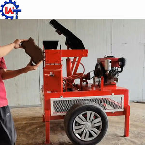 Mesin bata Manual WT1-20M mesin bata mesin Diesel mesin pembuat bata tanah liat - Product Image 1