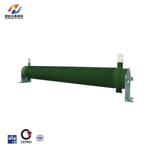 Cho Burn-in thử nghiệm 500W 10r-300r có thể điều chỉnh ống gốm gợn sóng wirewound điện trở - Product Image 4