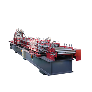 Einfach zu bedienende verzinkte Stahl profil CZ Kanal Pfette Metall Automatische Walzen form maschine zum Verkauf - Product Image 2