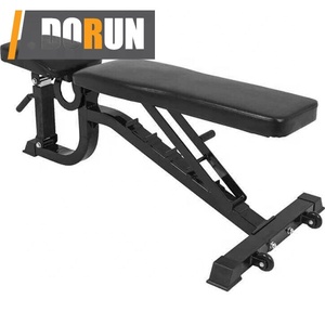 Adjustable <strong>Weight</strong> <strong>Bench</strong> Version - <strong>Folding</strong> Incline Exercise <strong>Bench</strong> <strong>with</strong> Extra-Wide Backrest - Pre-Assembled for Easy Setup - Product Image 3